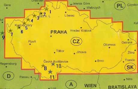 �`�F�R�̒n�}